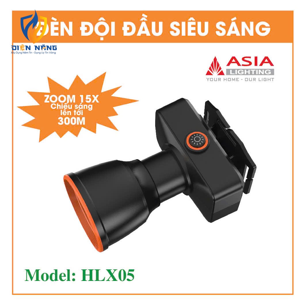 Đèn đội đầu siêu sáng zoom 15x Model HLX04 - 7W - anh 7