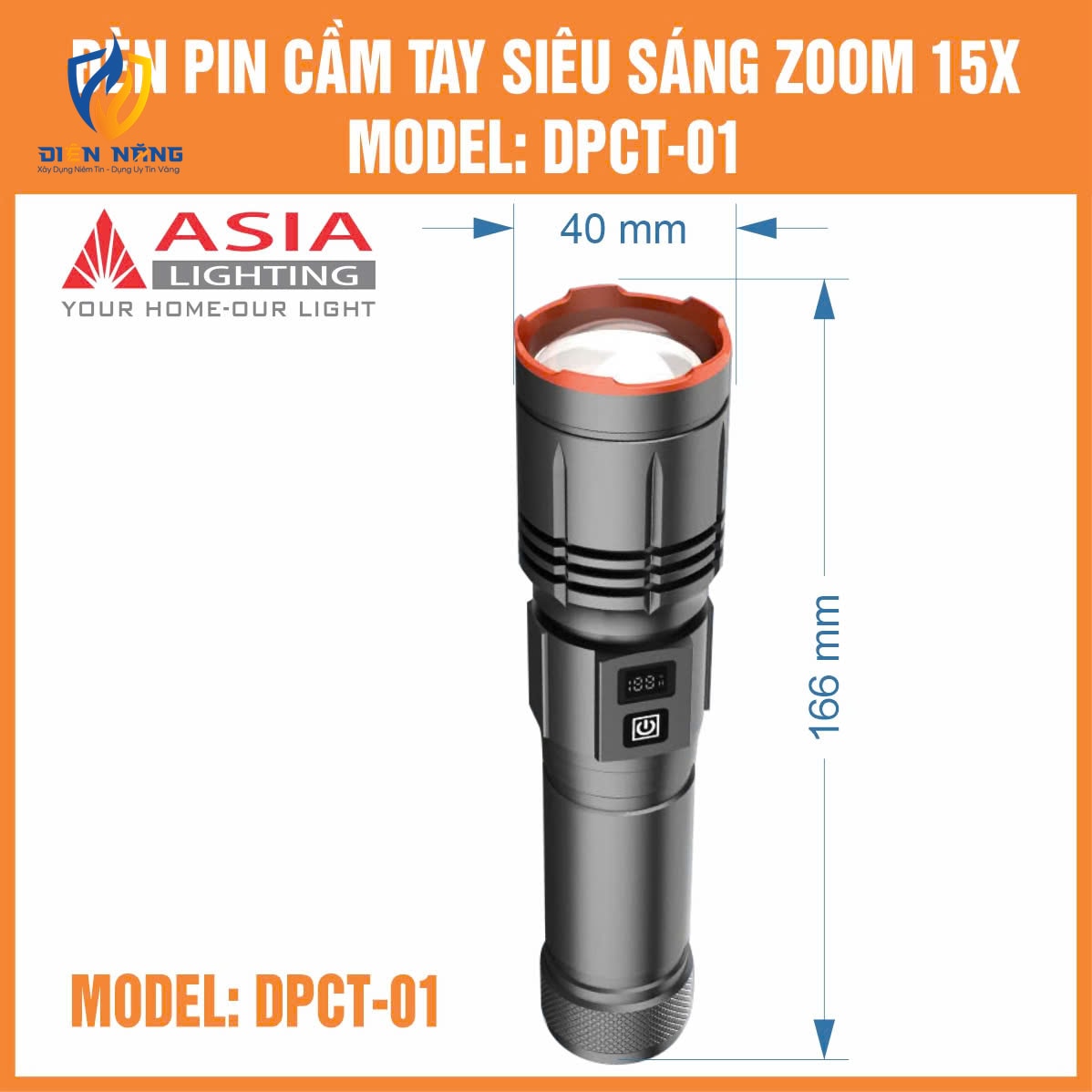 Đèn pin cầm tay DPCT-01 - anh 3