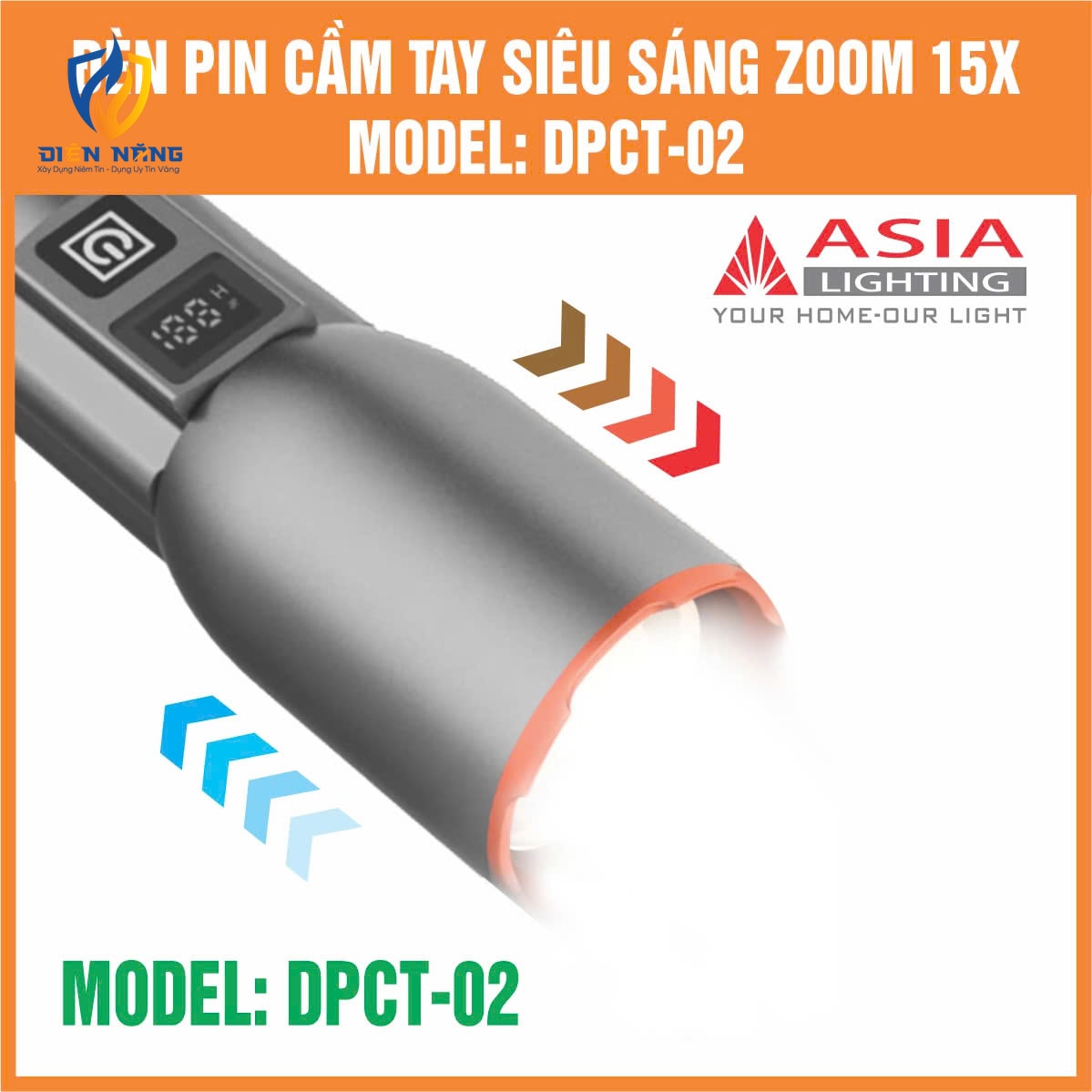Đèn pin cầm tay DPCT-02 - anh 2
