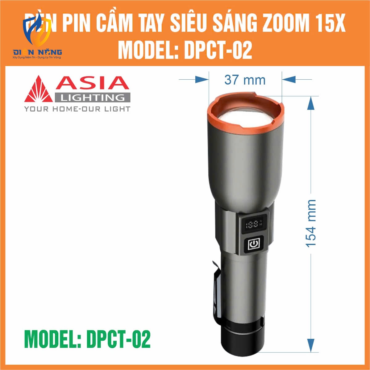 Đèn pin cầm tay DPCT-02 - anh 3