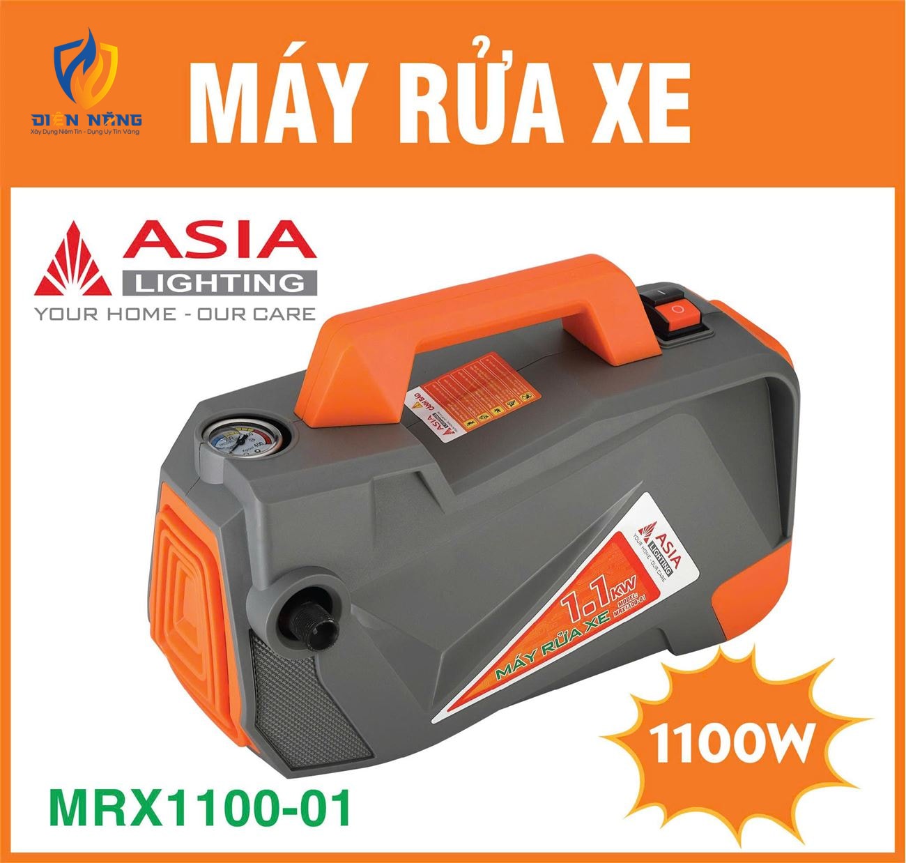 Máy rửa xe cao cấp model MRX1100