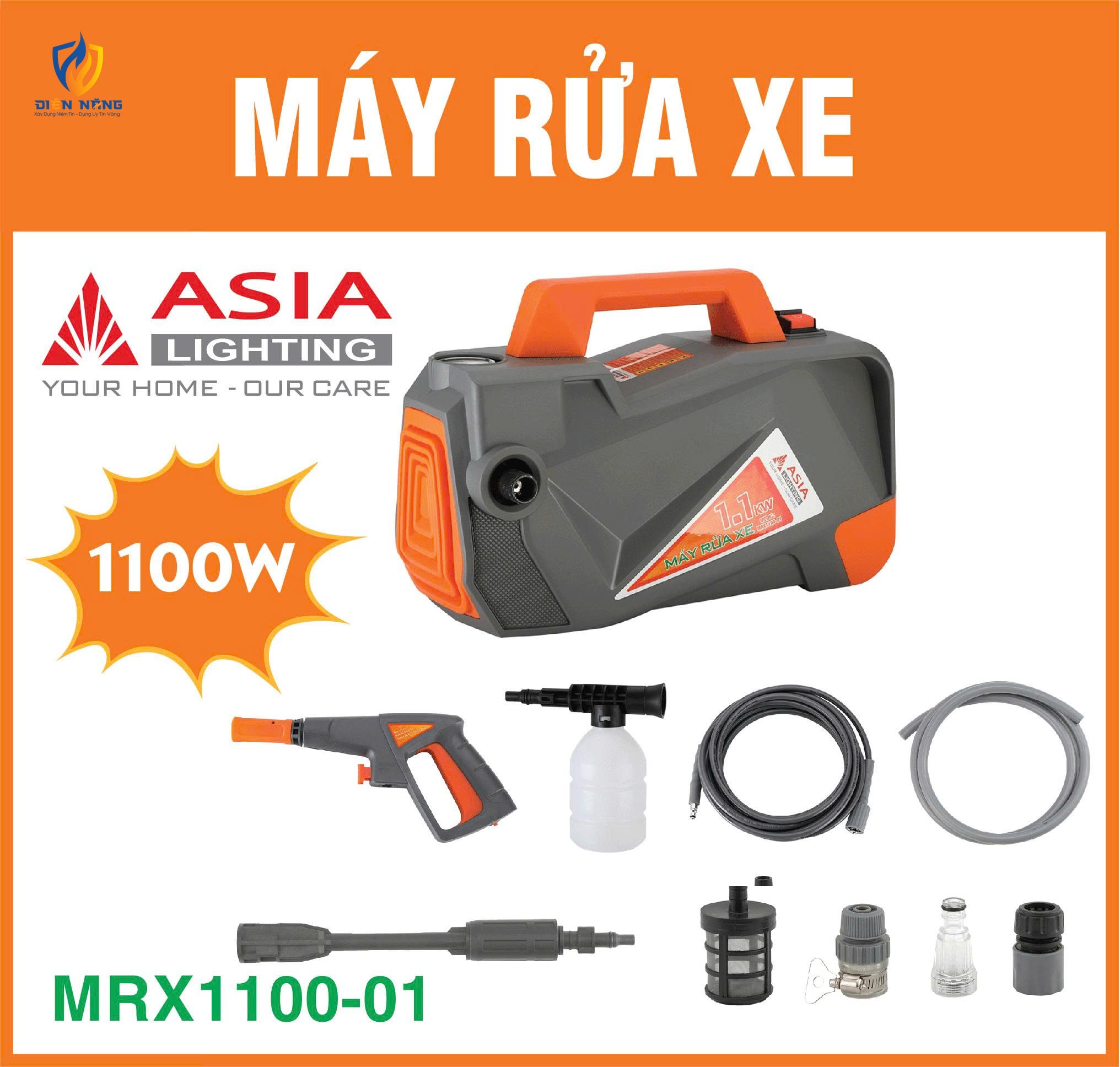 Máy rửa xe cao cấp model MRX1100 - anh 2