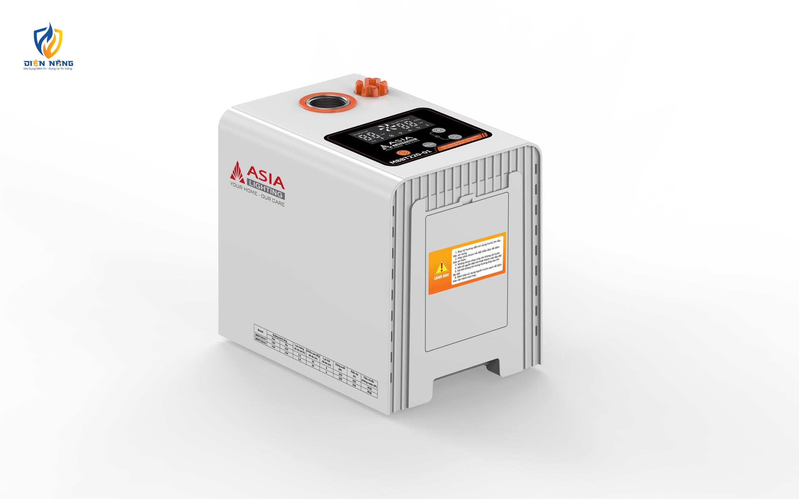 Máy bơm tăng áp biến tần 320W - anh 2