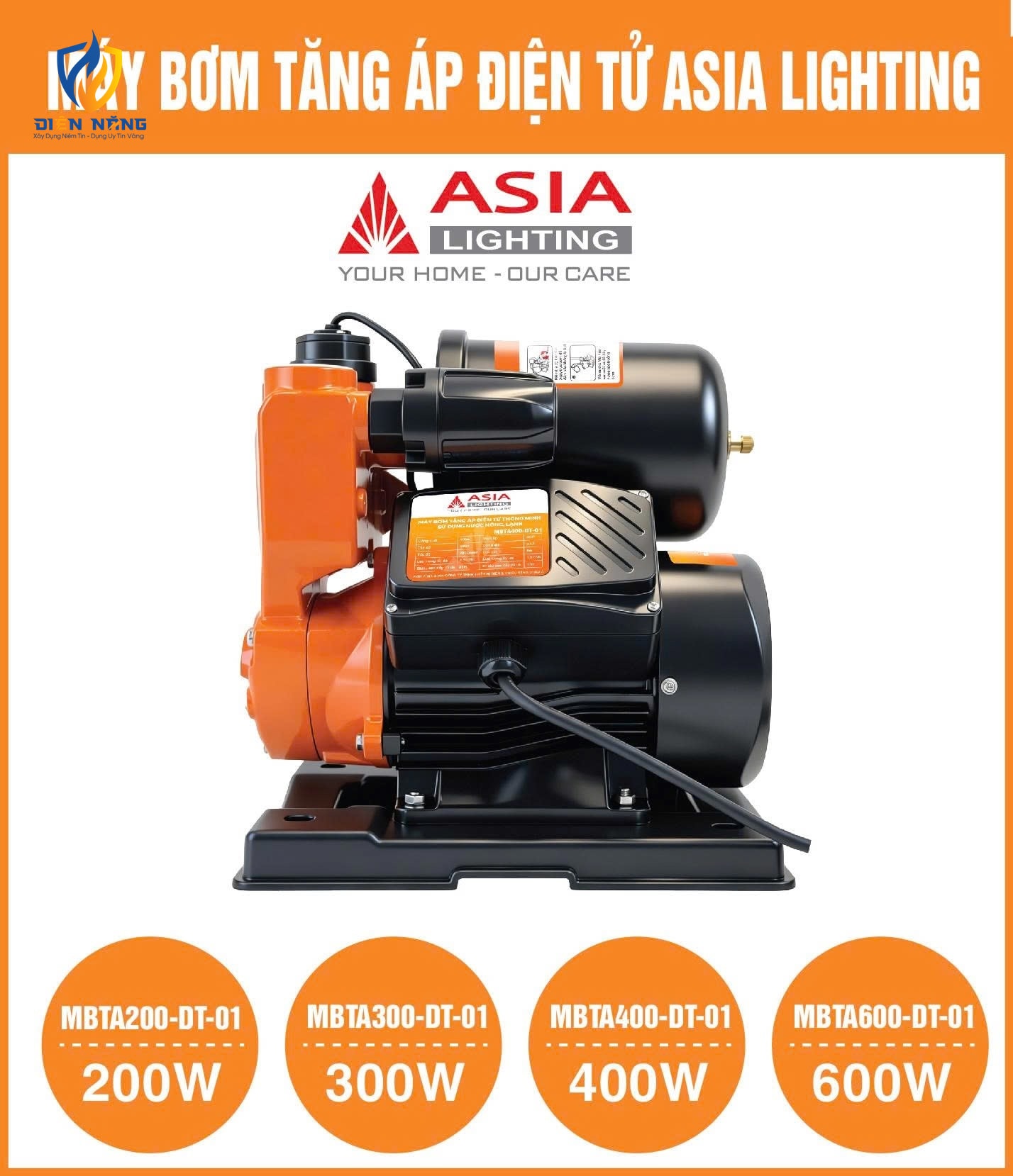 Máy bơm tăng áp điện tử - 600W - anh 5