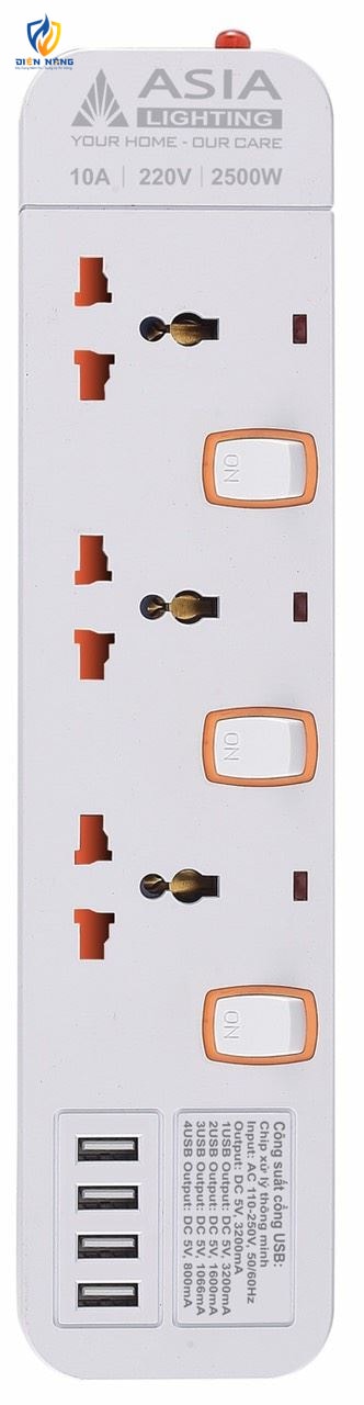 Ổ cắm đa năng liền dây - 03 ổ USB - anh 2