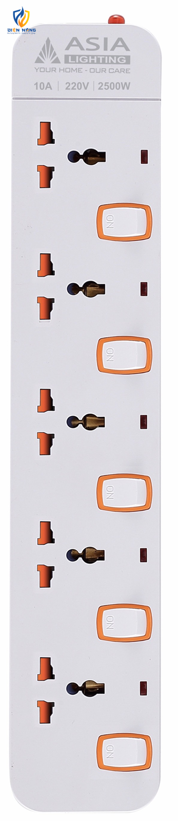 Ổ cắm đa năng liền dây - 04 ổ