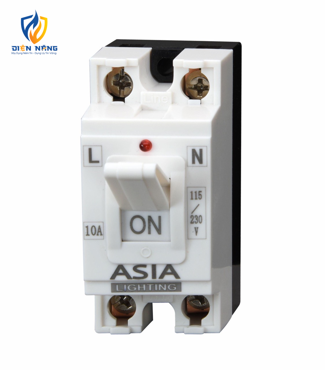 Cầu dao tự động vỏ trắng - 10A