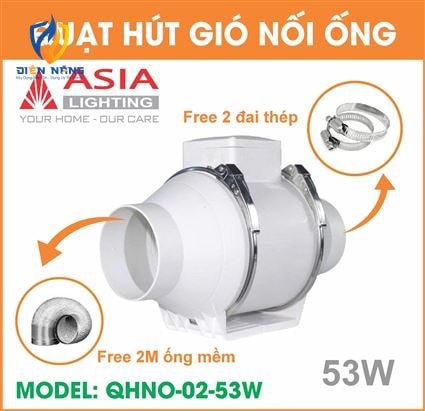 Quạt hút gió nối ống - QHNO-02-53W - anh 5