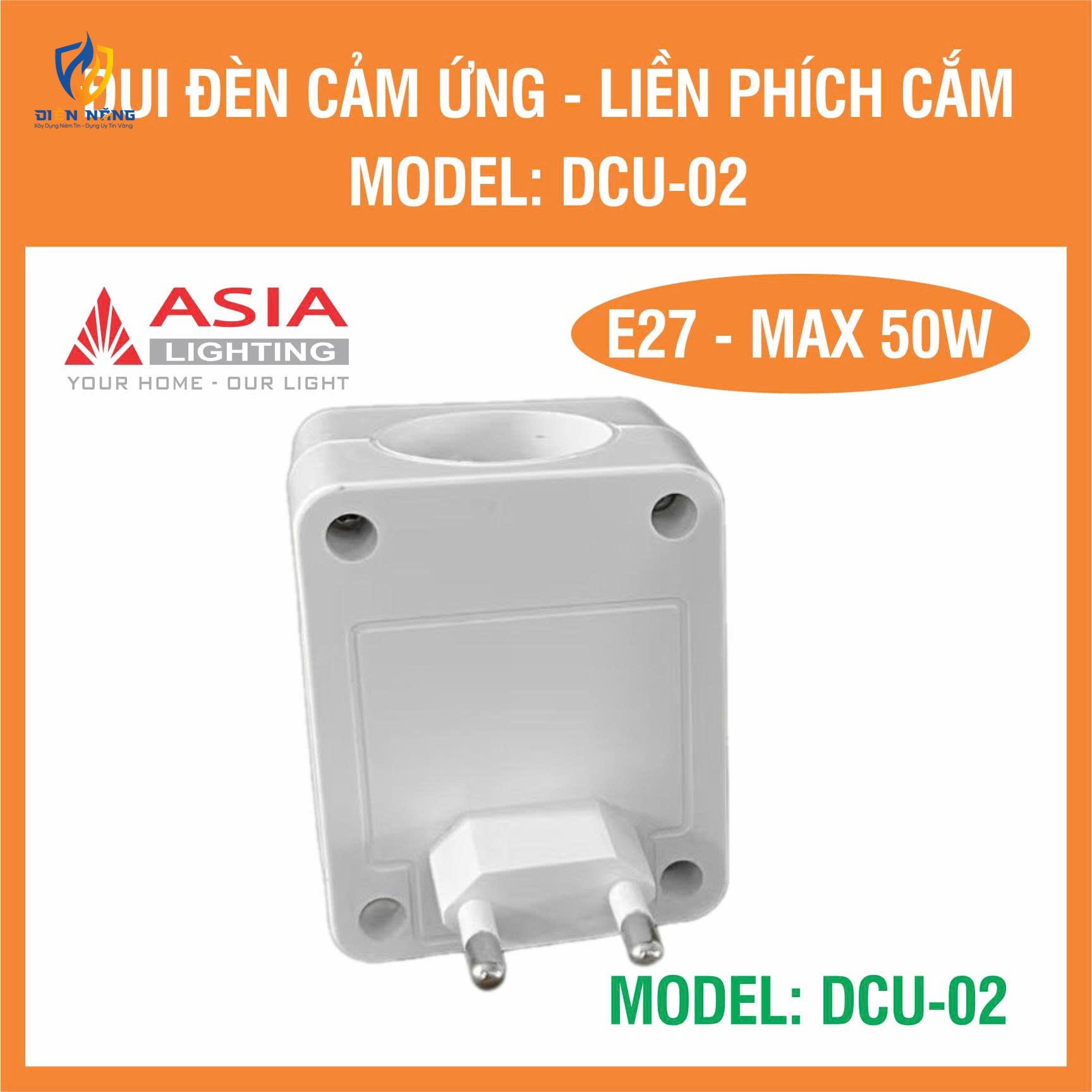Đui đèn cảm biến liền phích cắm - anh 2