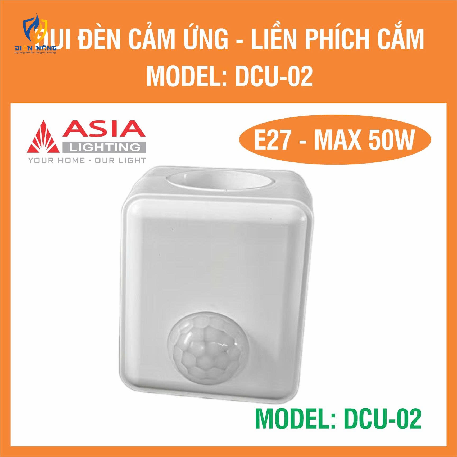 Đui đèn cảm biến liền phích cắm - anh 3