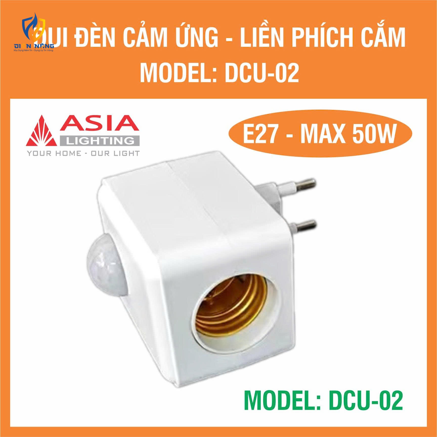 Đui đèn cảm biến liền phích cắm - anh 4