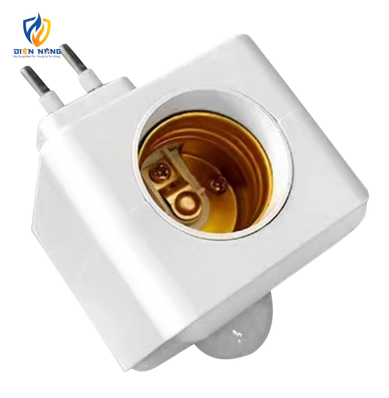 Đui đèn cảm biến liền phích cắm