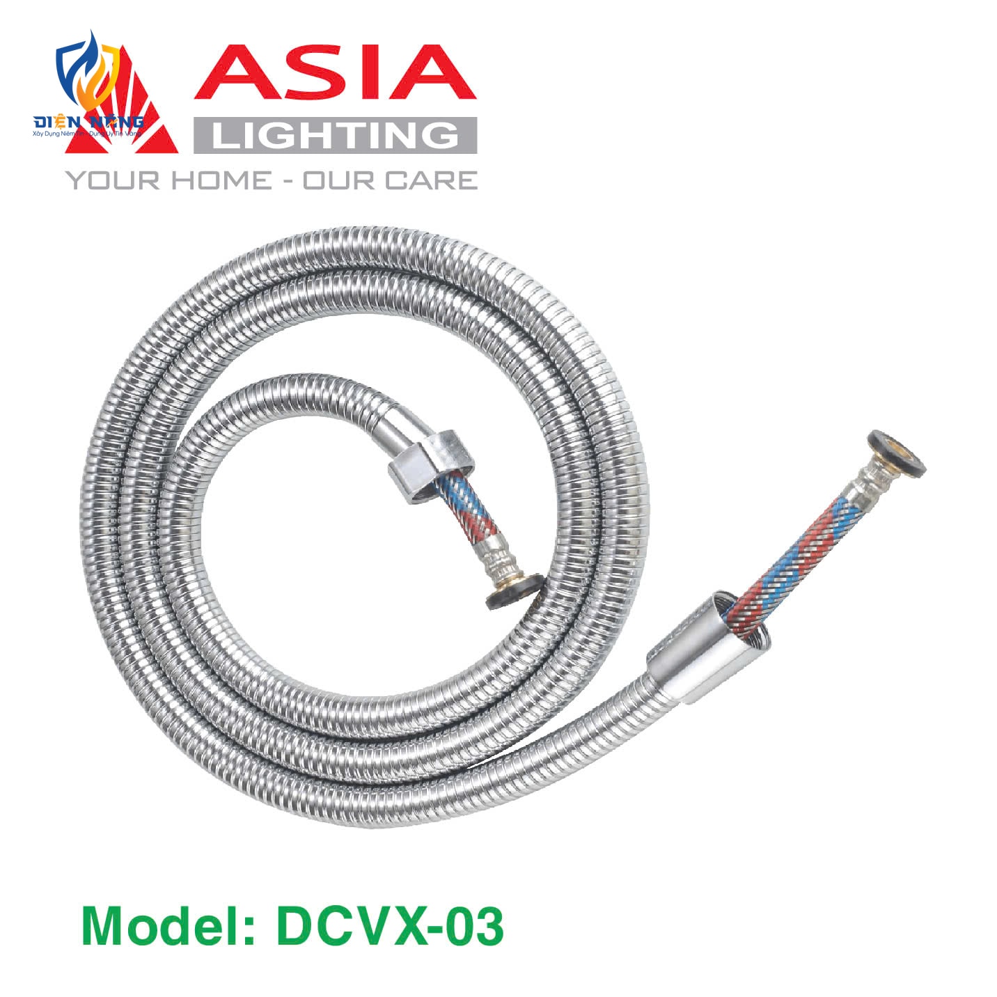 Dây cấp vòi xịt cao cấp model DCVX-03 - anh 2