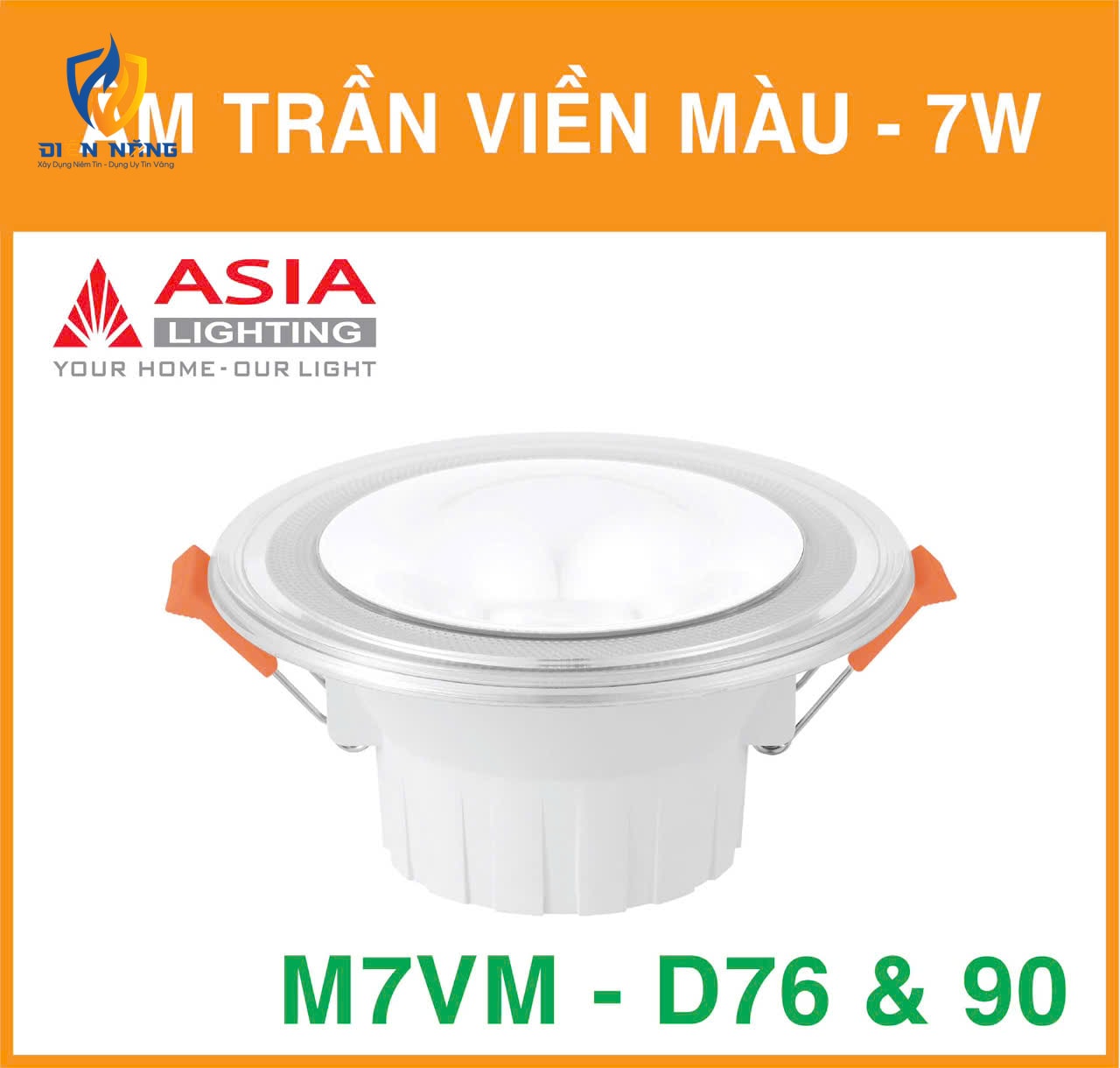 Âm trần viền mầu 7W - anh 3