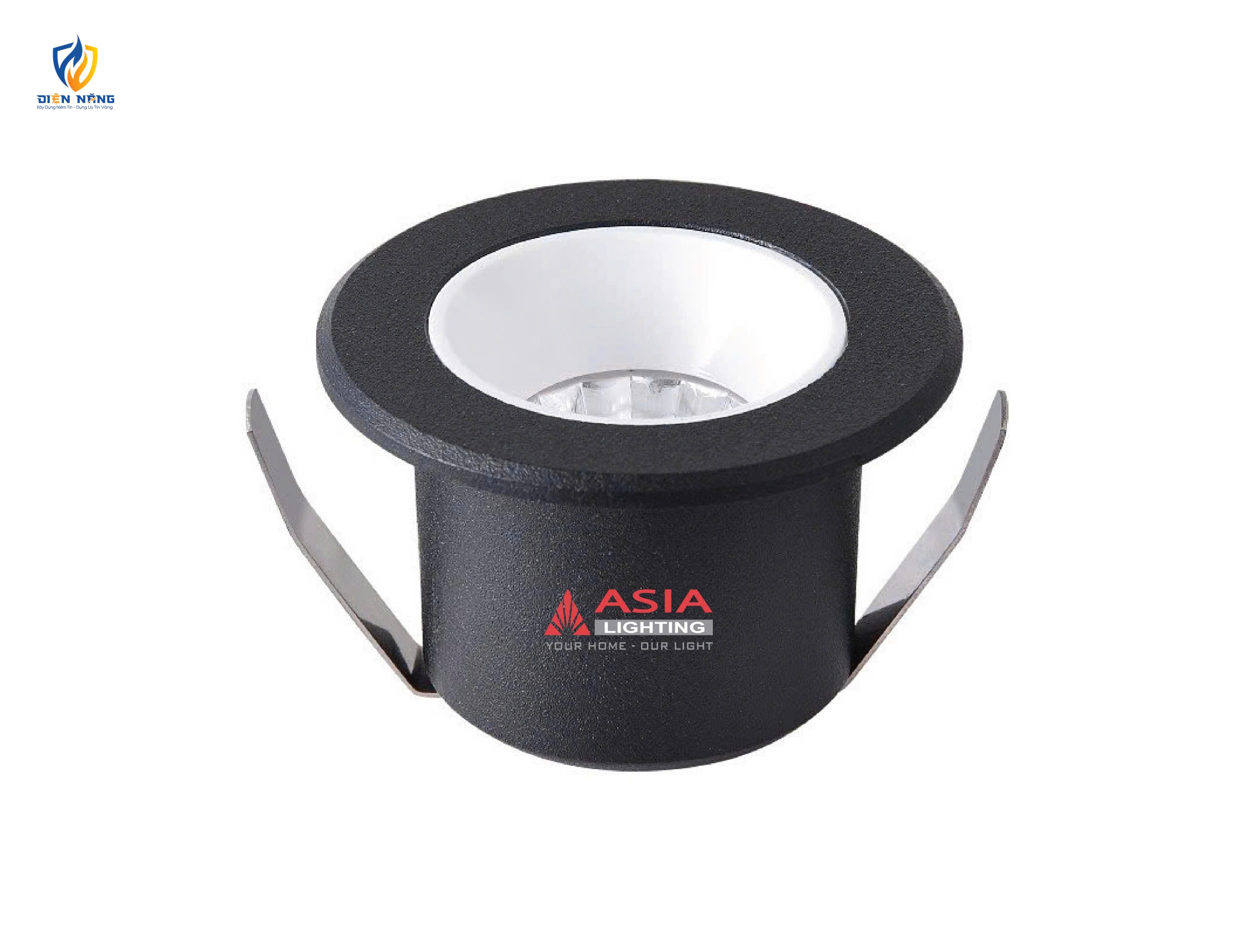 Âm trần mặt kính COB - 3W-D30 - Thân đen - anh 2