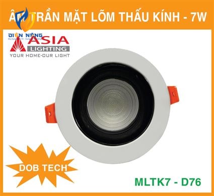 Âm trần mặt lõm thấu kính 7W - DOB - anh 4