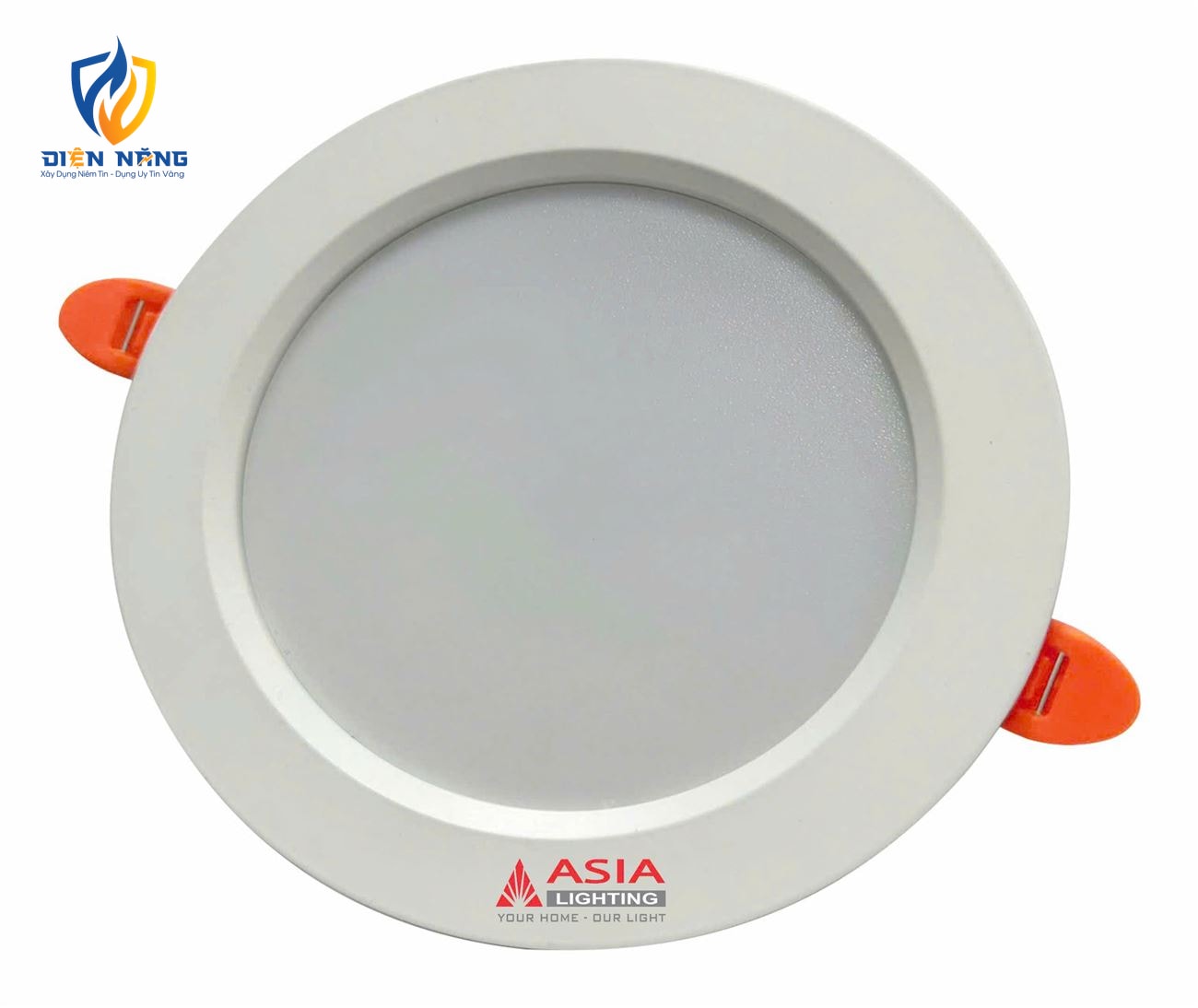 Âm trần mặt trắng trơn 9W thân nhôm DOB