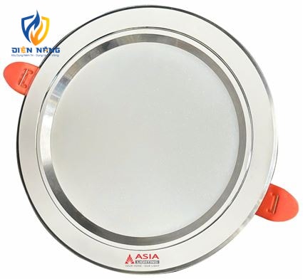 Âm trần viền trắng thân nhôm nguồn rời 12W - anh 3