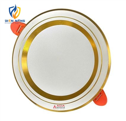 Âm trần viền vàng thân nhôm nguồn rời 9W - anh 3