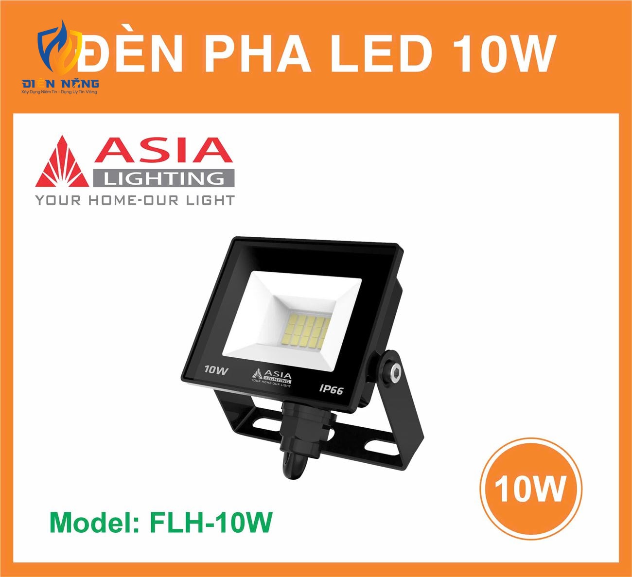 Đèn pha FLH10W
