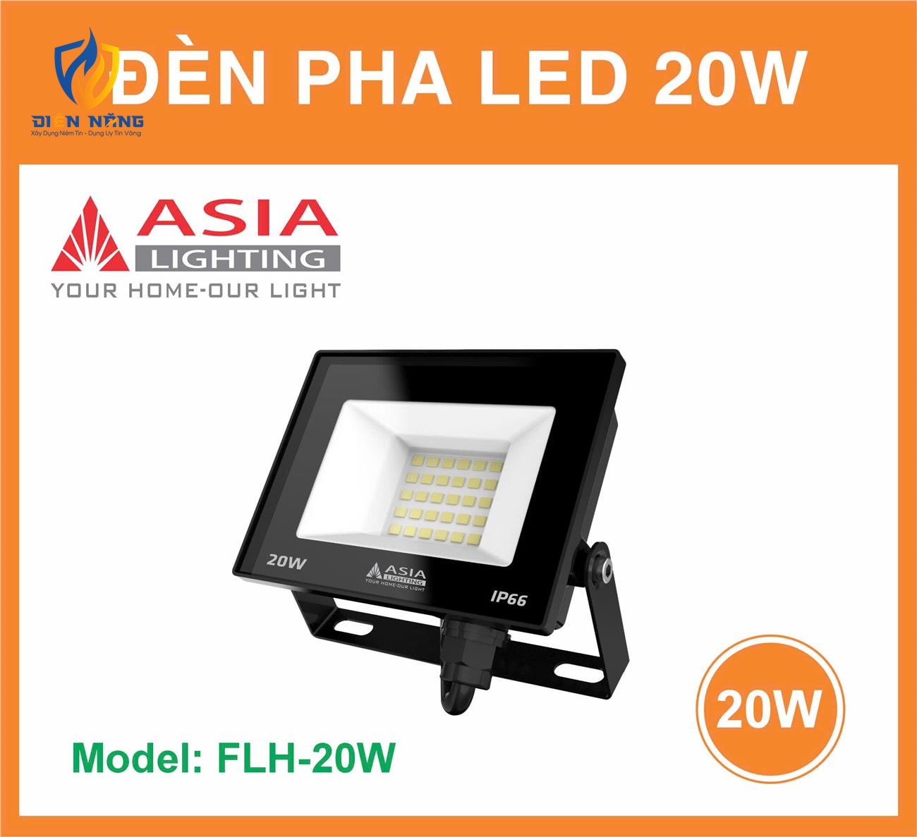 Đèn pha FLH20W