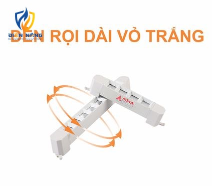 Đèn rọi dài vỏ trắng 20W - anh 2