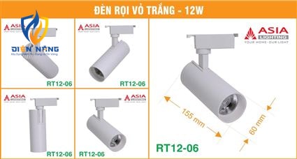 Đèn rọi vỏ trắng 12W - RT12-06 - anh 7