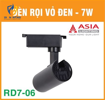 Đèn rọi vỏ đen 7W - RD7-06 - anh 11