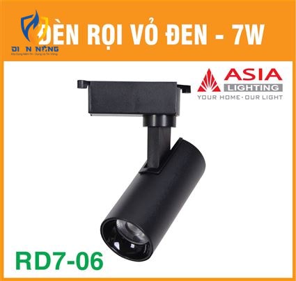 Đèn rọi vỏ đen 7W - RD7-06 - anh 10