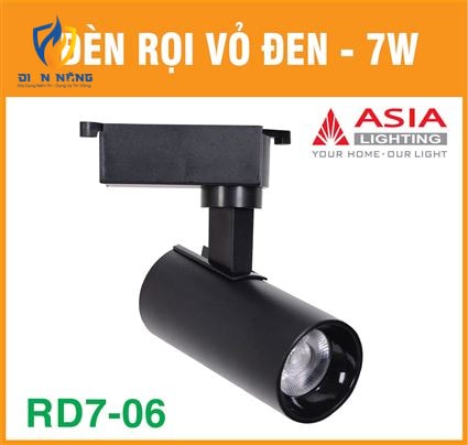 Đèn rọi vỏ đen 7W - RD7-06 - anh 8