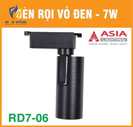 Đèn rọi vỏ đen 7W - RD7-06 - anh 9