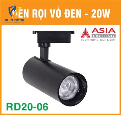 Đèn rọi vỏ đen 20W - RD20-06 - anh 10