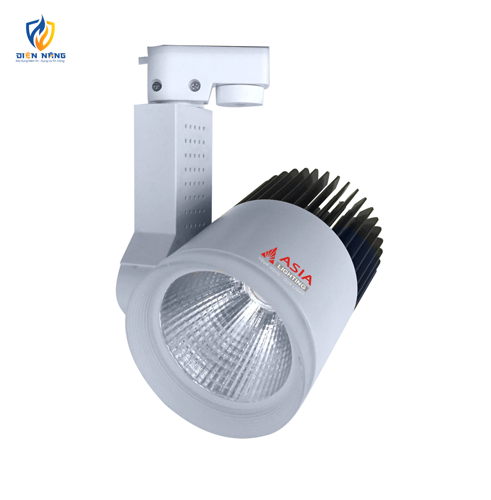 Đèn rọi ray vỏ trắng đen 30W