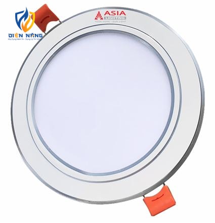 Panel tròn siêu mỏng 9W - Viền trắng - anh 2