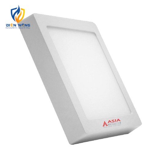 Ốp nổi vuông thân nhựa DOB 12W - Vỏ trắng - anh 2