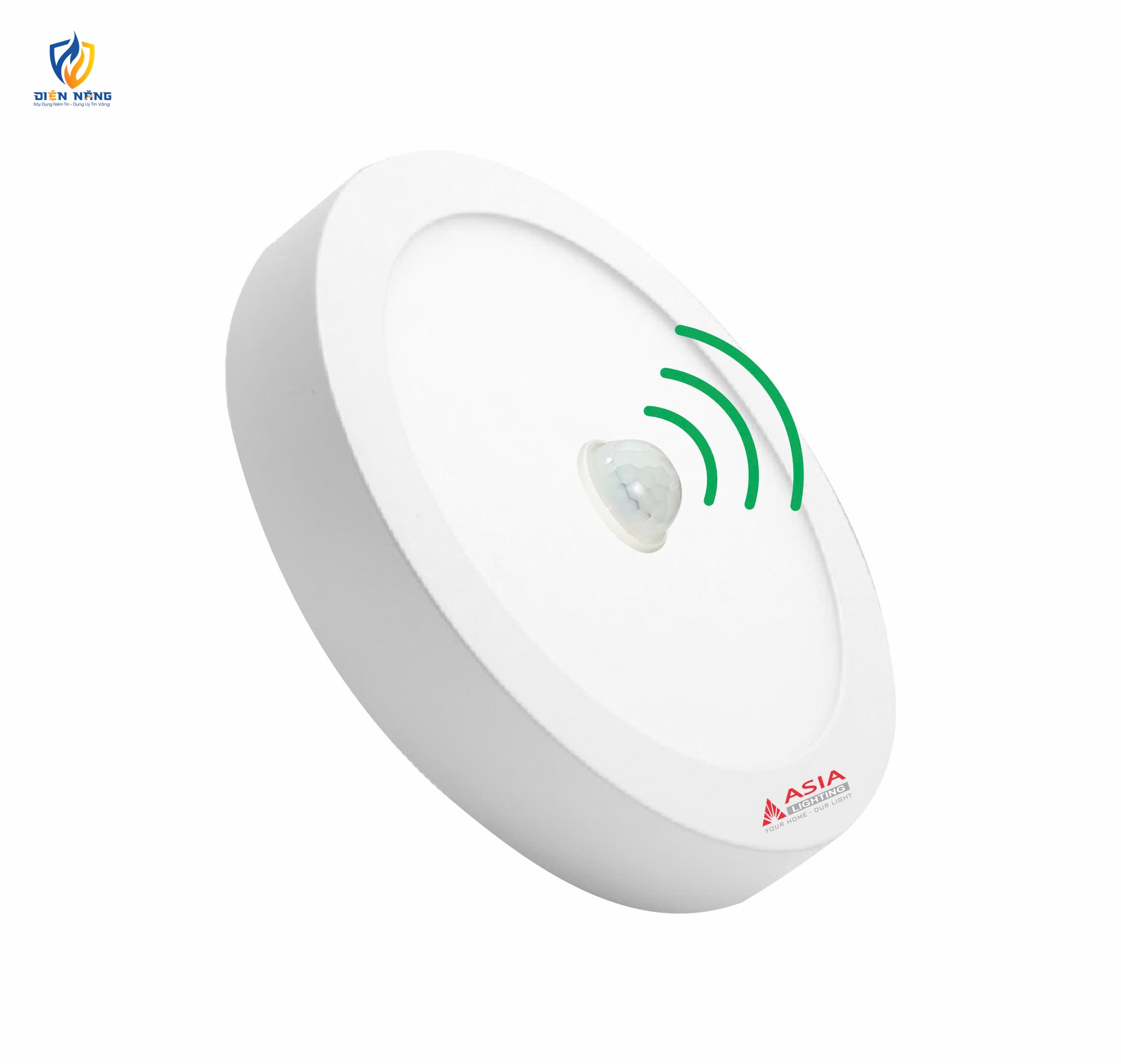 Ốp nổi tròn cảm biển chuyển động 18W - anh 2