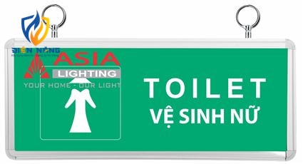 Đèn chỉ dẫn: Nhà vệ sinh Nữ - anh 2