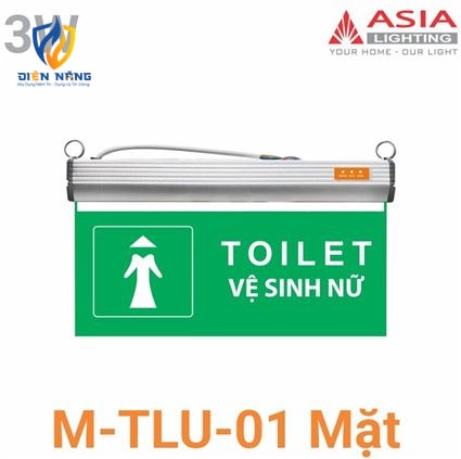 Đèn chỉ dẫn: Nhà vệ sinh nữ 01 mặt - anh 2