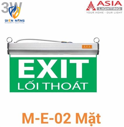 Đèn chỉ dẫn: Lối thoát 02 mặt - anh 2