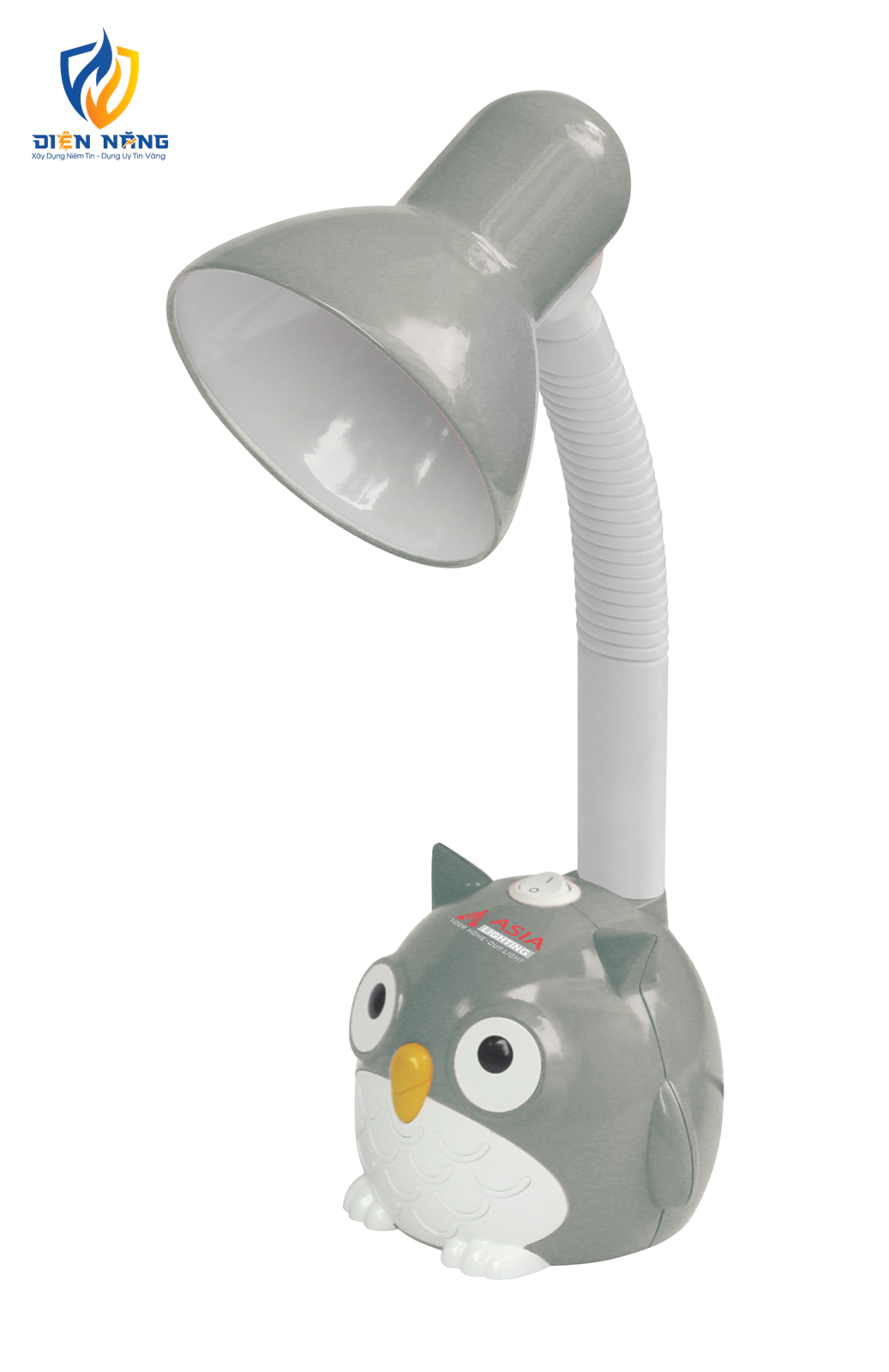Đèn bàn học sinh - DB02 - Vỏ Xám
