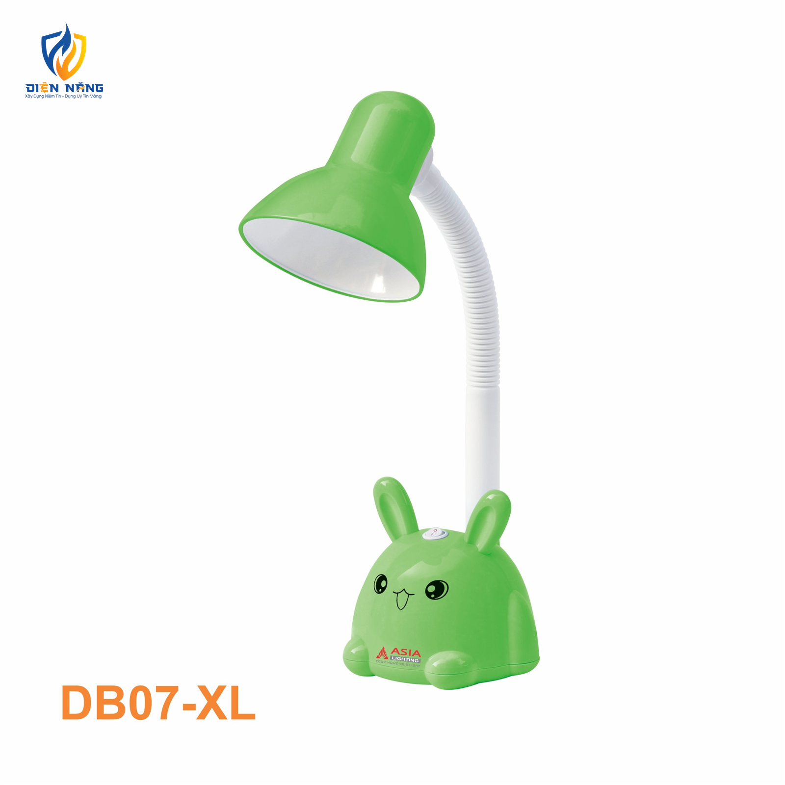 Đèn bàn học sinh - DB07 - Mầu xanh lá