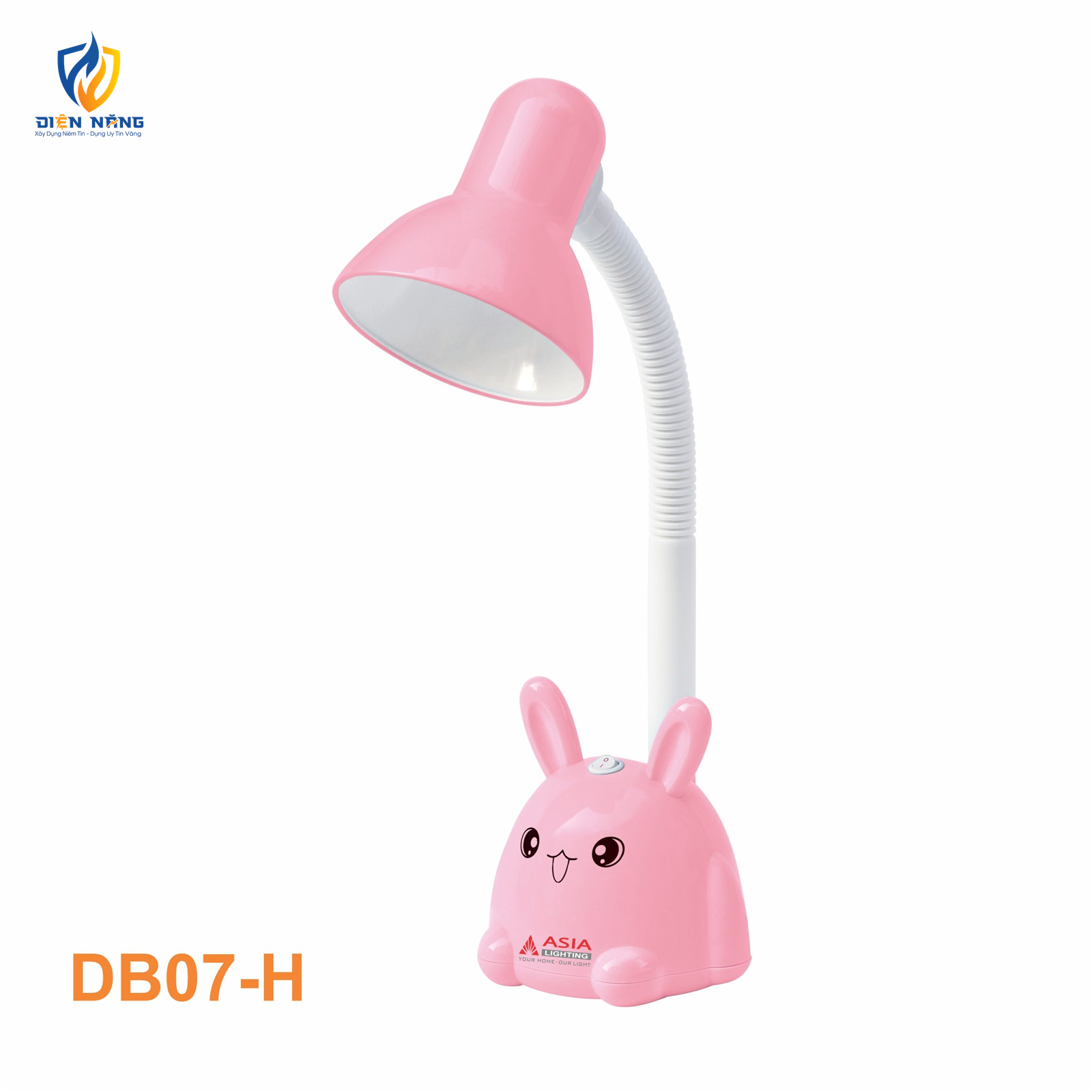 Đèn bàn học sinh - DB07 - Mầu hồng