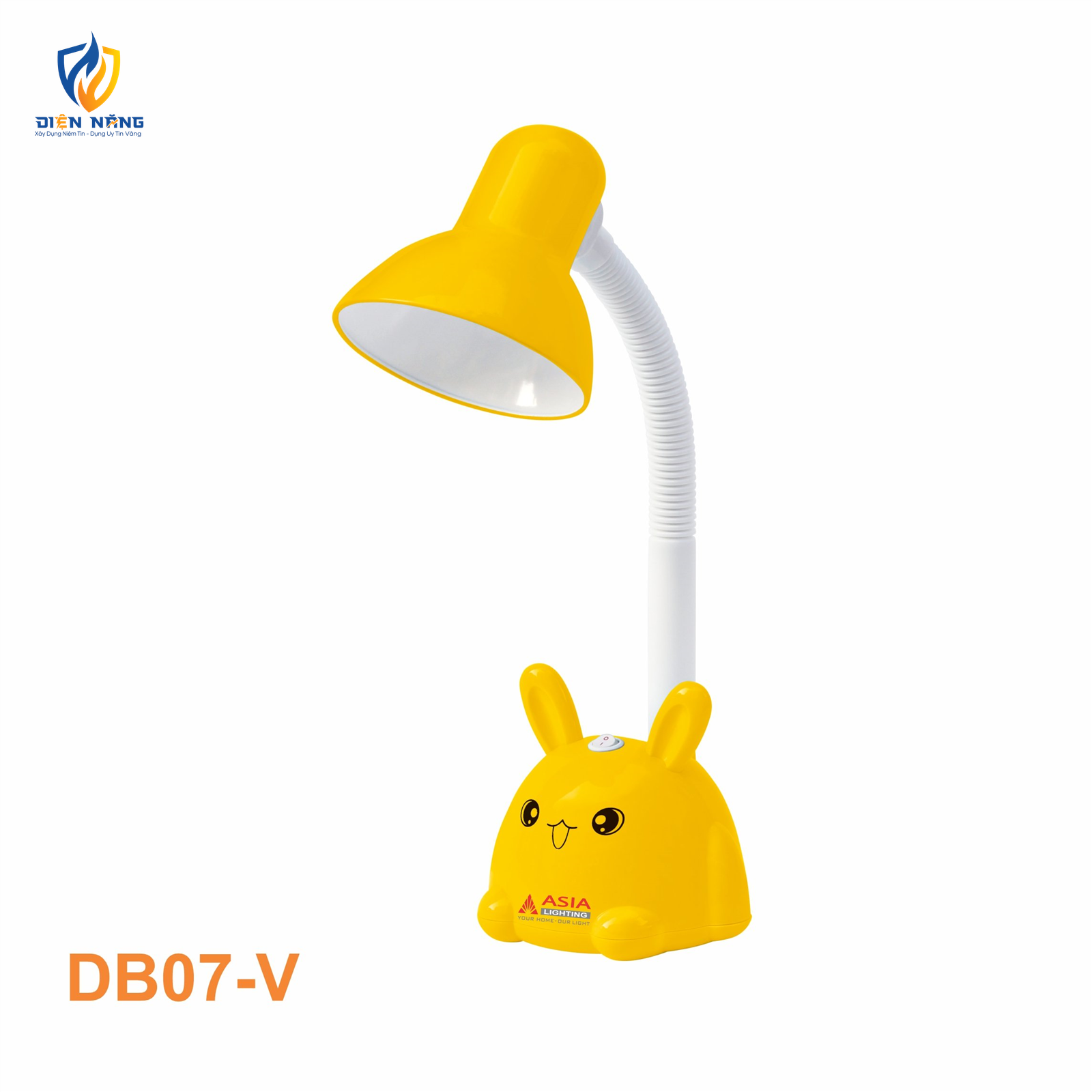 Đèn bàn học sinh - DB07 - Mầu vàng