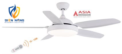 Quạt trần đèn cao cấp QT04-T- Trắng sang trọng - anh 2