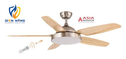 Quạt trần đèn cao cấp QT04-G - Gỗ phong cách - anh 2