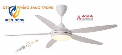 Quạt trần đèn cao cấp QT07-T - Trắng sang trọng - anh 2