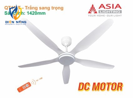 Quạt trần cao cấp QT15 - Trắng sang trọng - anh 2