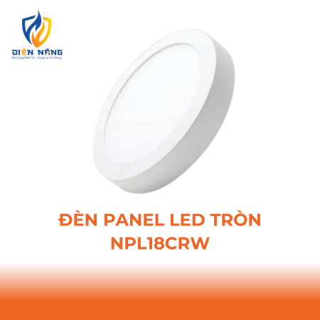 Đèn Panel LED trắng, tròn 18W đổi màu