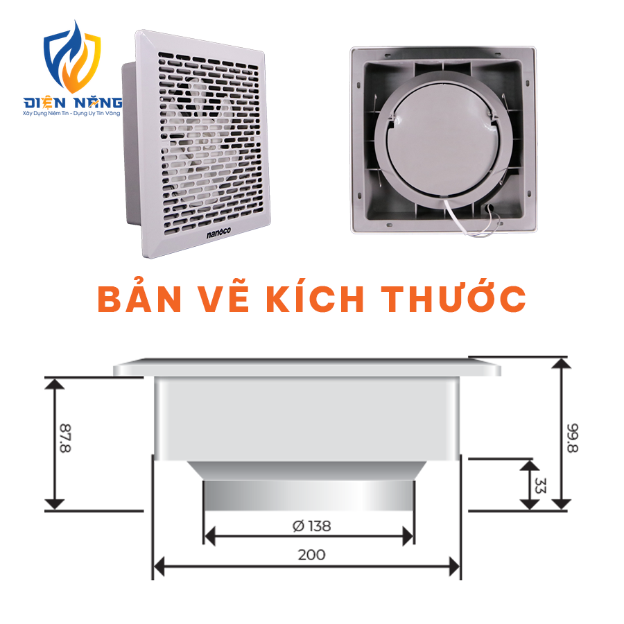 Quạt hút siêu mỏng NMV2023 - anh 2