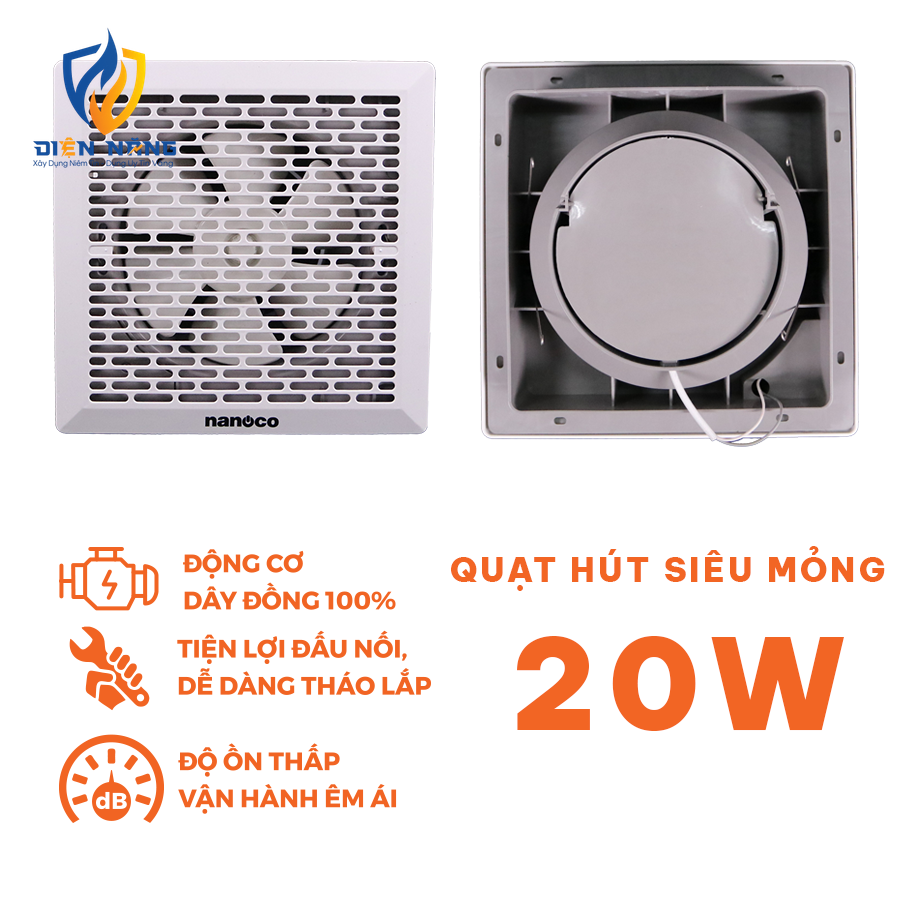 Quạt hút siêu mỏng NMV2023 - anh 5